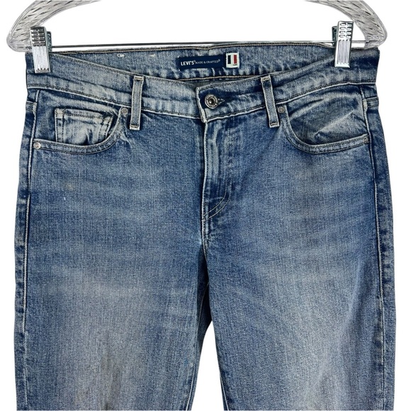 LEVI'S Made & Crafted Boyfriend Fit Jeans Kahlo Blues Size 26/27 - Picture 7 of 15